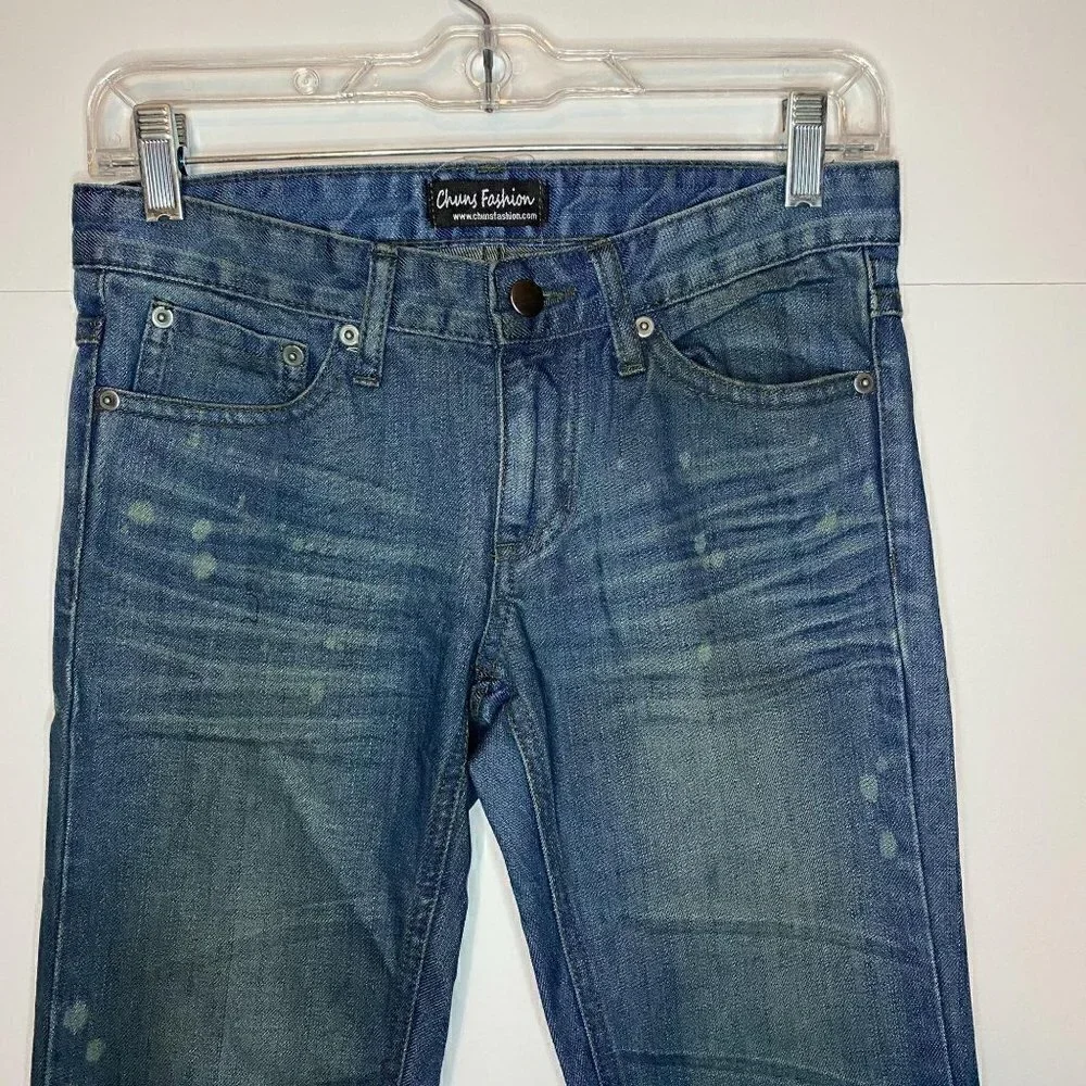 Chuns Fashion Slim Jeans Sz 12 (29x30.5)